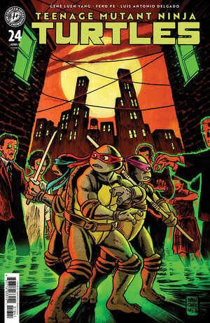 [TEENAGE MUTANT NINJA TURTLES #24 CVR D (FRANCAVILLA)]