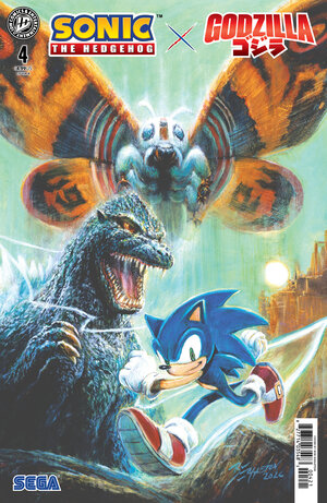 [SONIC THE HEDGEHOG X GODZILLA #4 CVR B (EGGLETON)]