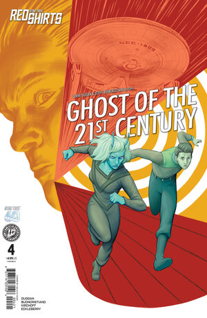 [STAR TREK: RED SHIRTS--GHOST OF THE 21ST CENTURY #4 CVR B (WARD)]