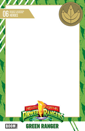 [MIGHTY MORPHIN POWER RANGERS (2026) #6 CVR D TRADING CARD BLANK SKETCH VARIANT]