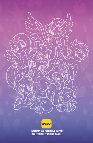 [MY LITTLE PONY: FRIENDSHIP IS MAGIC (2026) #1 CVR E POLYBAGGED COLLECTIBLE CARD VARIANT (DRESSED, FLEECS)]