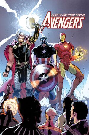 [AVENGERS BY JASON AARON OMNIBUS VOL. 1 SARA PICHELLI COVER [DM ONLY] HC]
