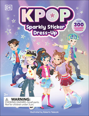 [K-POP SPARKLY STICKER DRESS-UP TP]