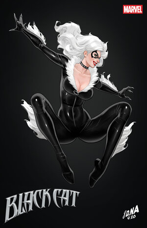 [BLACK CAT #17 CVR B DAVID NAKAYAMA COLOR BLOCK BLACK VARIANT]
