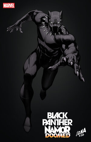 [BLACK PANTHER/NAMOR: DOOMED #4 CVR B DAVID NAKAYAMA COLOR BLOCK BLACK VARIANT]
