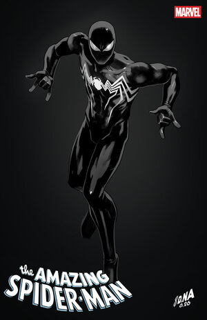 [AMAZING SPIDER-MAN #1005 CVR C DAVID NAKAYAMA COLOR BLOCK BLACK VARIANT]