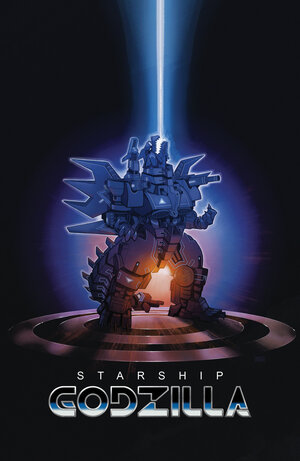 [STARSHIP GODZILLA: INVASION X [KAI-SEI ERA] #4 CVR B (BEALS MOVIE HOMAGE COVER)]