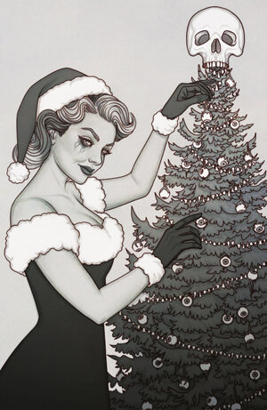[CHRISTMAS DARKNESS #1 CVR C GLOW IN THE DARK VARIANT (FULL ART, GLOW IN THE DARK, FRISON)]