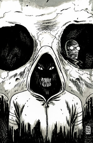 [STUFF OF NIGHTMARES: THE HOODIE #1 CVR D GLOW IN THE DARK VARIANT (FULL ART, GLOW IN THE DARK, FRANCAVILLA)]