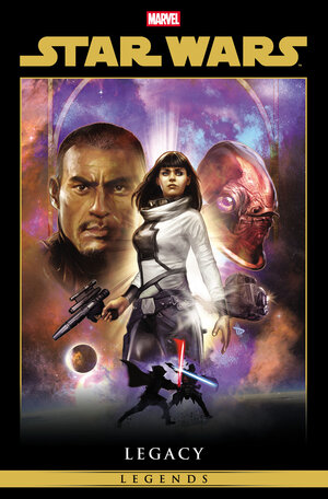 [STAR WARS LEGENDS: LEGACY OMNIBUS VOL. 2 DAVE WILKINS COVER [DM ONLY] HC]