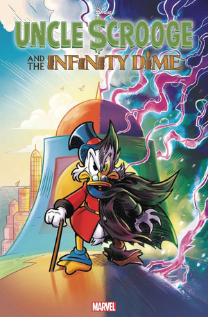 [DF UNCLE SCROOGE INFINITY DIME #1 AARON SGN]