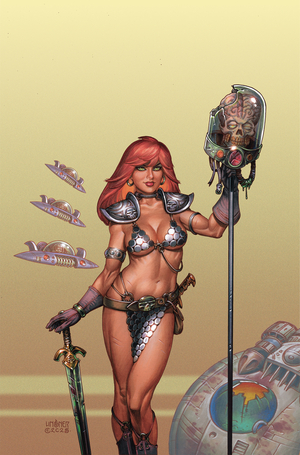 [RED SONJA ATTACKS MARS #4 CVR D LINSNER LTD VIRGIN]