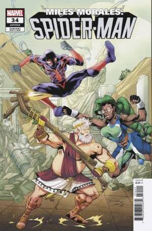 [MILES MORALES SPIDER-MAN #34 CVR B LOGAN LUBERA 5 PART CONNECT VAR]