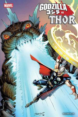 [GODZILLA VS THOR #1 CVR B MARK BAGLEY FOIL VAR (Net)]