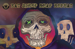 [EAT SLEEP REAP REPEAT TP VOL 1 CVR B SIGNED NUMBERED  ED]
