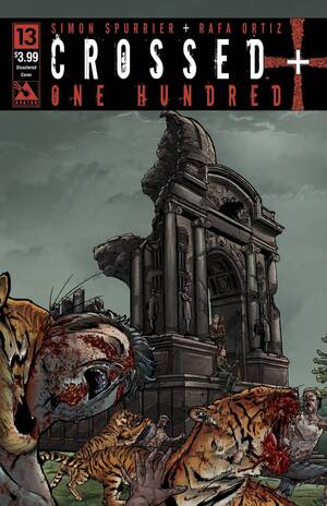 [CROSSED PLUS 100 #13 DISASTERED CVR]
