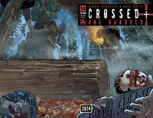 [CROSSED PLUS 100 #14 AMERICAN HISTORY X WRAP CVR]