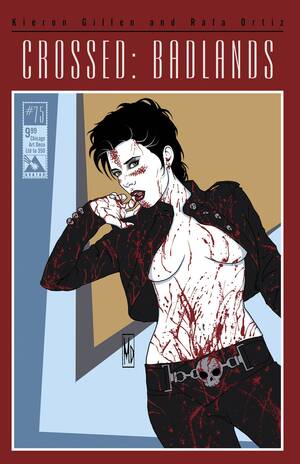 [CROSSED BADLANDS #75 CHICAGO ART DECO CVR]