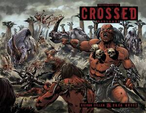 [CROSSED BADLANDS #76 MEGAFAUNA MAYHEM CVR]