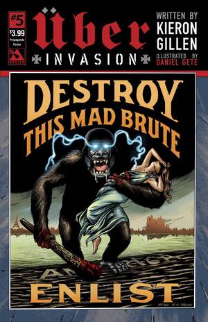 [UBER INVASION #5 PROPAGANDA POSTER CVR]