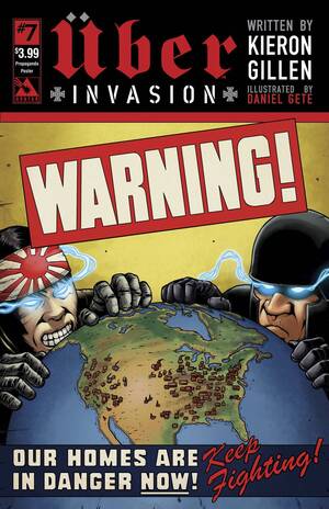 [UBER INVASION #7 PROPAGANDA POSTER CVR]