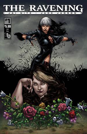 [RAVENING #1 (OF 4) GOTH DECO CVR]