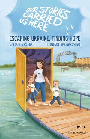 [ESCAPING UKRAINE FINDING HOPE HC (BILINGUAL ED)]