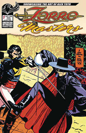 [ZORRO MASTERS ALEX TOTH VOL 1 MAIN CVR TOTH]