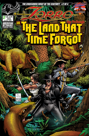 [ZORRO IN LAND THAT TIME FORGOT #2 CVR A MARTINEZ]