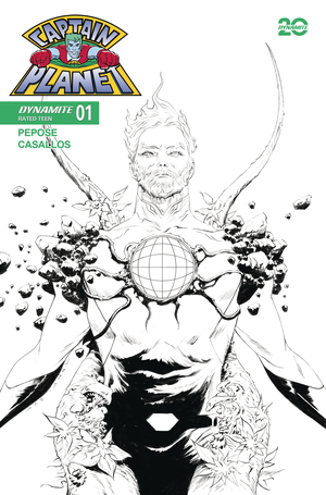 [CAPTAIN PLANET #1 CVR L 10 COPY INCV LEE LINE ART]