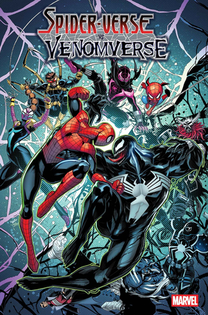 [SPIDER-VERSE VS VENOMVERSE #1 CVR A GREG LAND VAR]