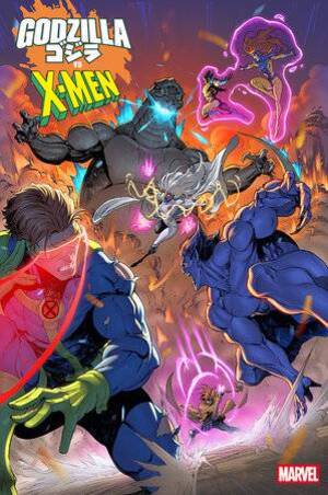 [GODZILLA VS X-MEN #1 CVR E IBAN COELLO VAR]