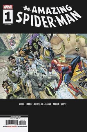 [AMAZING SPIDER-MAN #1 2ND PTG CVR A PEPE LARRAZ VAR]