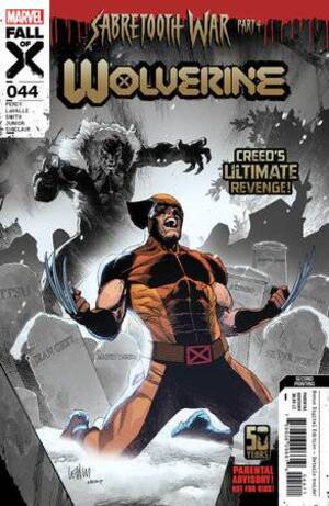 [WOLVERINE #44 2ND PTG CVR A LEINIL YU VAR]