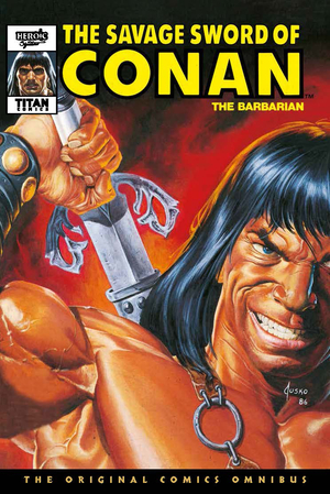 [SAVAGE SWORD CONAN ORIGINAL OMNI DIRECT MARKET HC VOL 9]