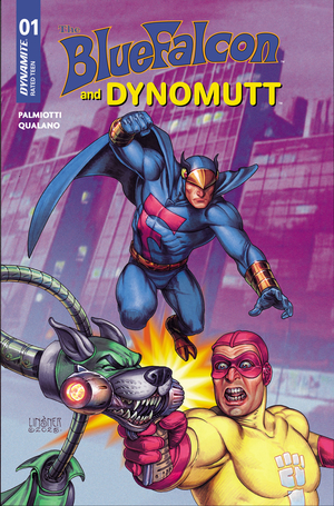 [THE BLUE FALCON & DYNOMUTT #1 CVR C JOSEPH MICHAEL LINSNER]