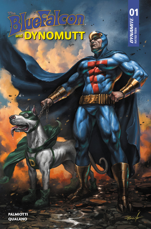 [THE BLUE FALCON & DYNOMUTT #1 CVR E LUCIO PARRILLO FOIL]