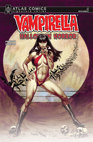 [VAMPIRELLA HALLOWEEN HORROR #1 CVR I ATLAS ED SIGNED BY BUZZ]
