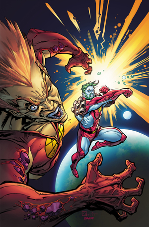 [CAPTAIN PLANET #6 CVR E CHAD HARDIN METAL PREMIUM]