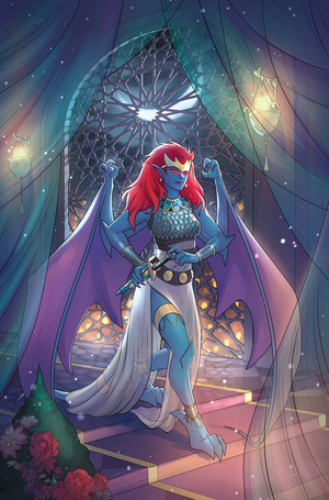 [GARGOYLES DEMONA #4 CVR E MEGHAN HETRICK METAL PREMIUM COVER]