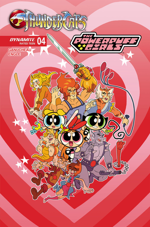 [THUNDERCATS THE POWERPUFF GIRLS #4 CVR B COLEMAN ENGLE]