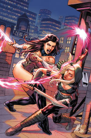 [GRIMM FAIRY TALES #100 CVR B SANTUCCI]