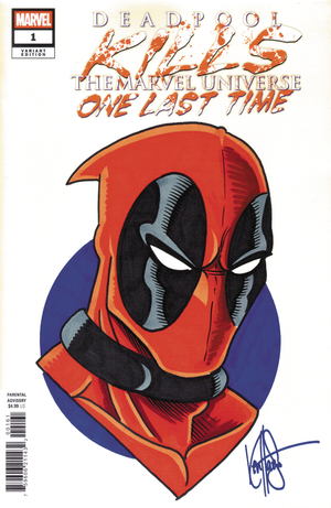 [DF DEADPOOL KILLS MARVEL UNIVERSE #1 BLANK HAESER SKETCH]