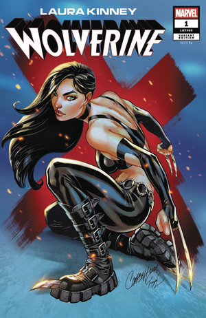[DF LAURA KINNEY WOLVERINE #1 CAMPBELL SCHULTZ SILVER SGN]