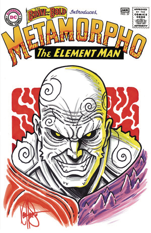[DF BRAVE & BOLD #57 FACSIMILE HAESER SKETCH]