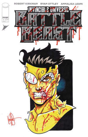 [DF BATTLE BEAST #1 HAESER INVINCIBLE SKETCH]