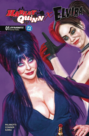[HARLEY QUINN X ELVIRA #1 CVR E SPEARS]