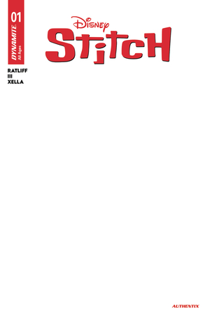 [STITCH #1 CVR G BLANK AUTHENTIX]