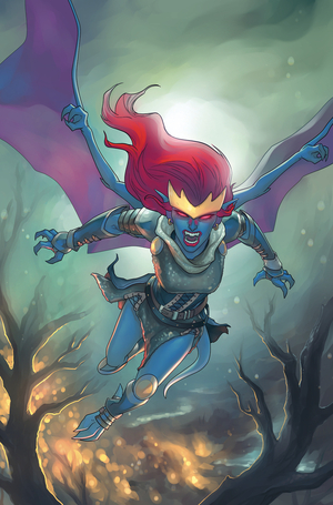 [GARGOYLES DEMONA #3 CVR F HETRICK LTD VIRGIN]