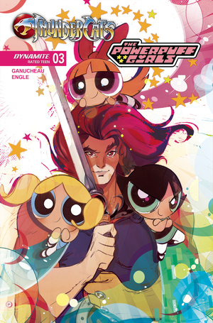 [THUNDERCATS POWERPUFF GIRLS #3 CVR E BALDARI]